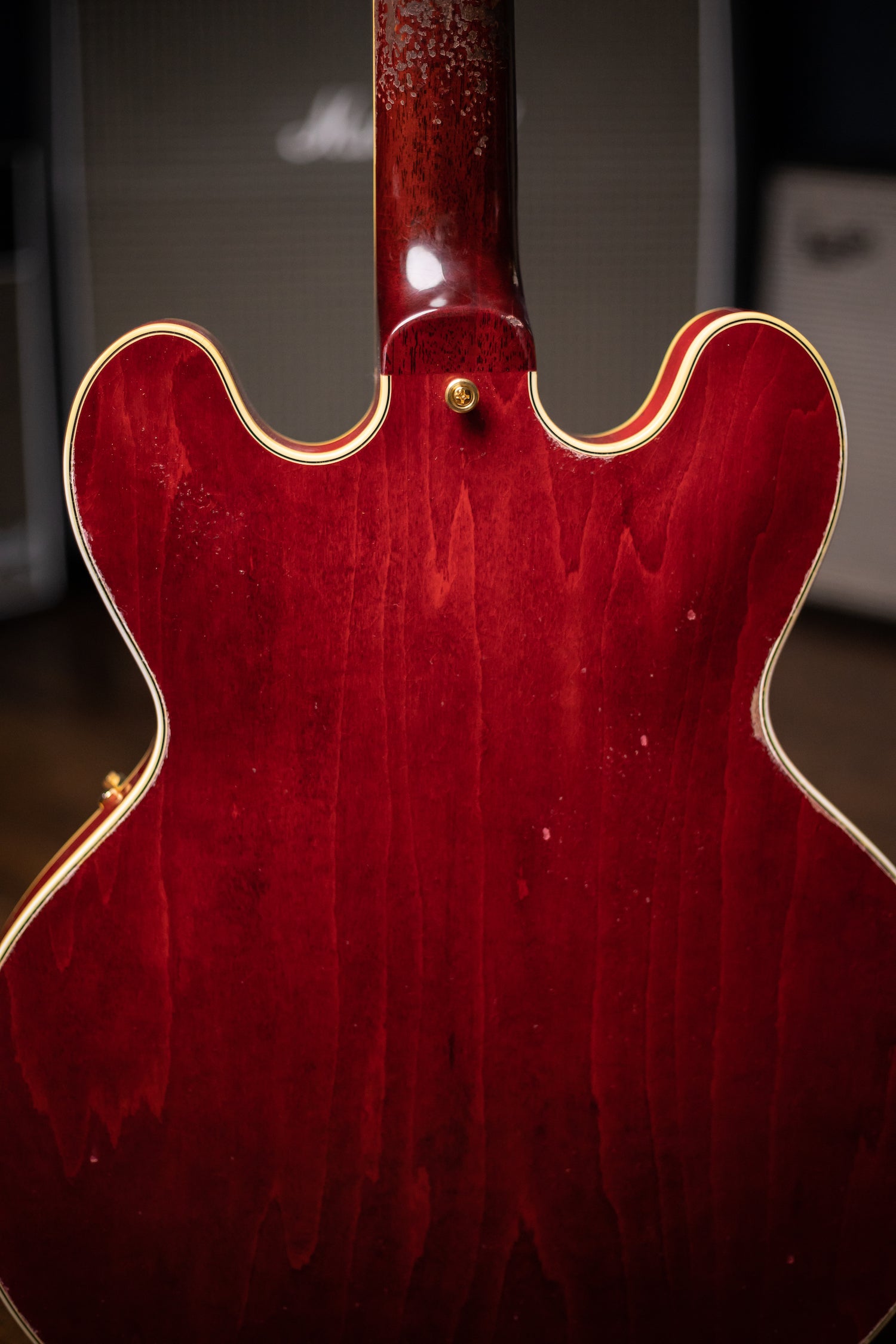 Gibson Custom Shop Murphy Lab 60s ES-355 Noel Gallagher Aged Gold Hardware Electric Guitar - 60s Cherry