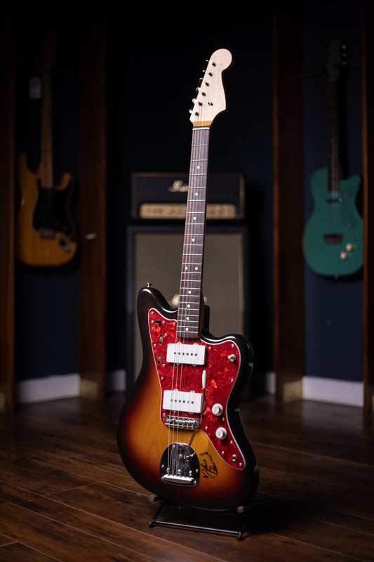 1995 Fender Jazzmaster MIJ Electric Guitar / Signed by Nokie Edwards / Owned by Nokie Edwards - Sunburst