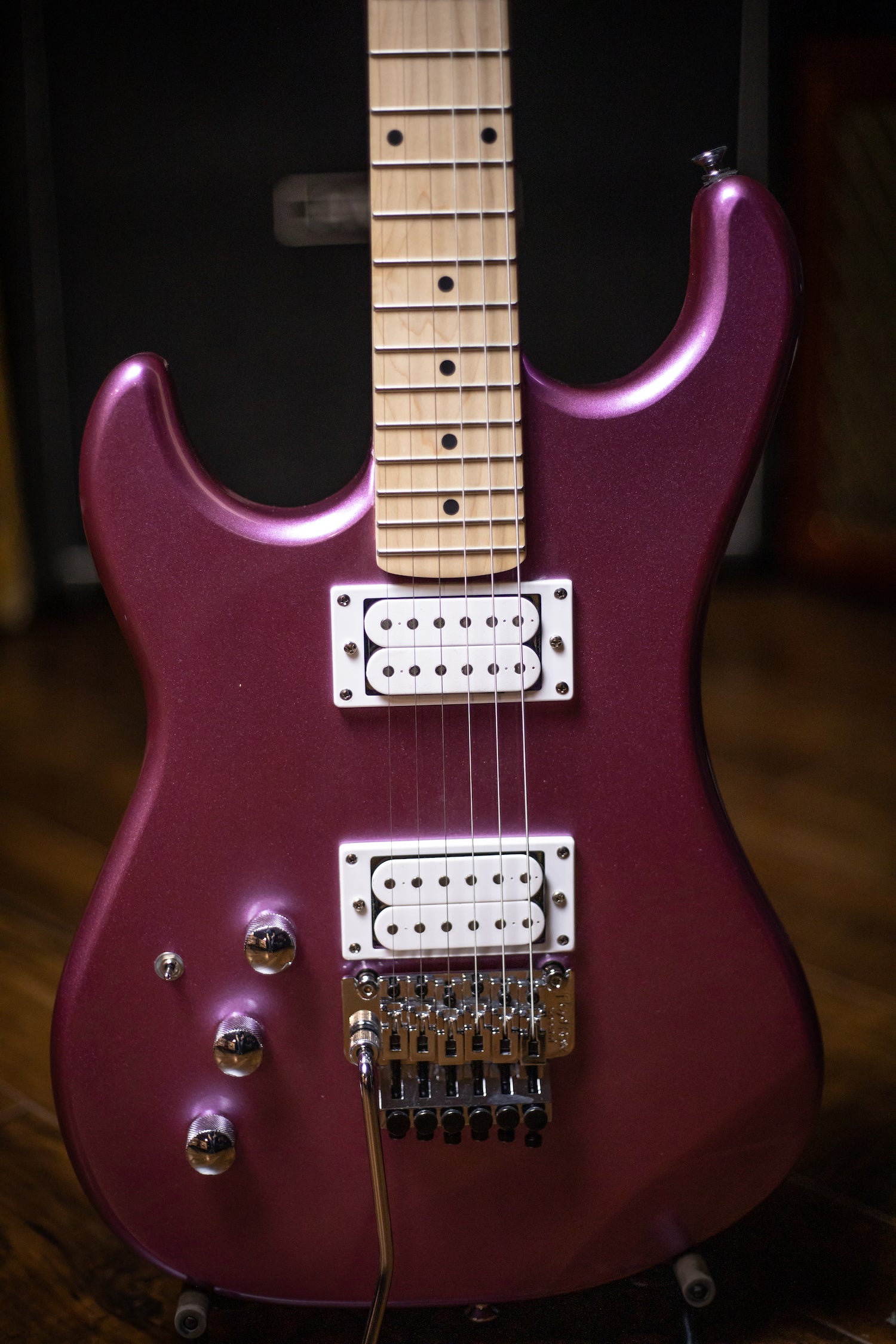 Kramer Pacer Classic FR Special Left Handed Electric Guitar - Purple Passion Metallic