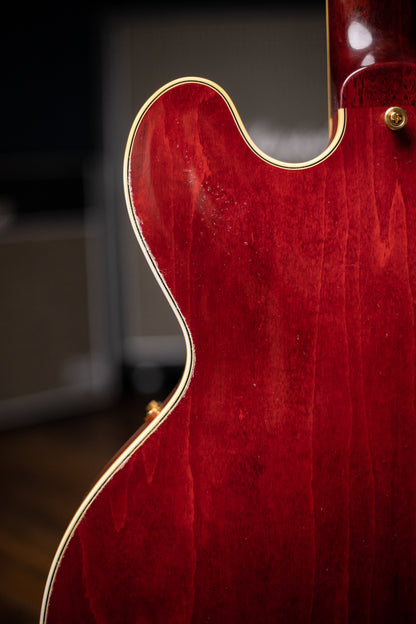 Gibson Custom Shop Murphy Lab 60s ES-355 Noel Gallagher Aged Gold Hardware Electric Guitar - 60s Cherry