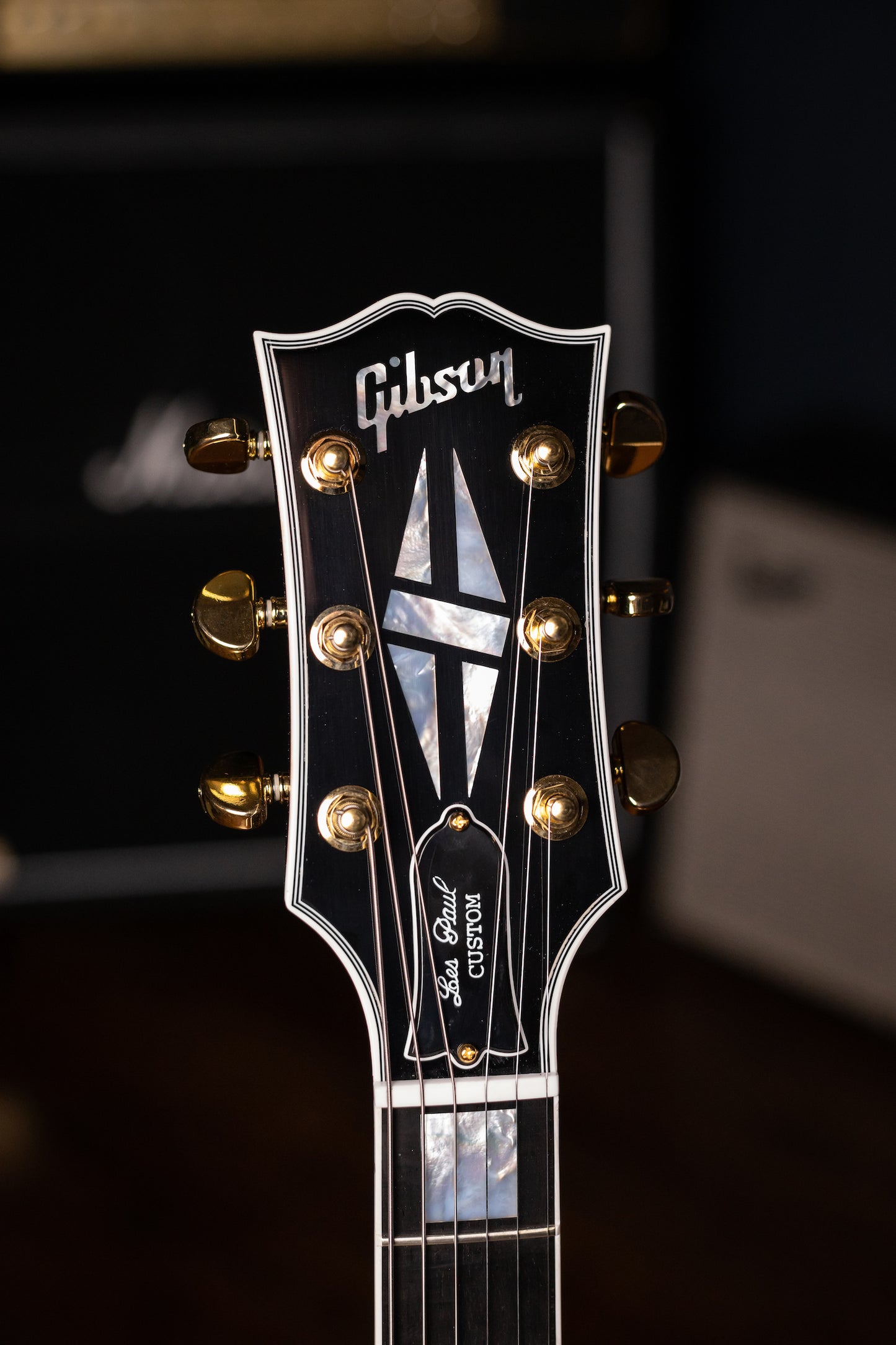 Gibson Les Paul Custom Electric Guitar - Ebony