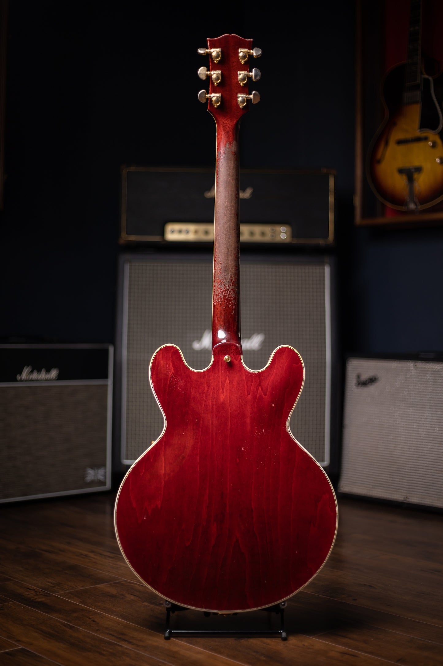 Gibson Custom Shop Murphy Lab 60s ES-355 Noel Gallagher Aged Gold Hardware Electric Guitar - 60s Cherry