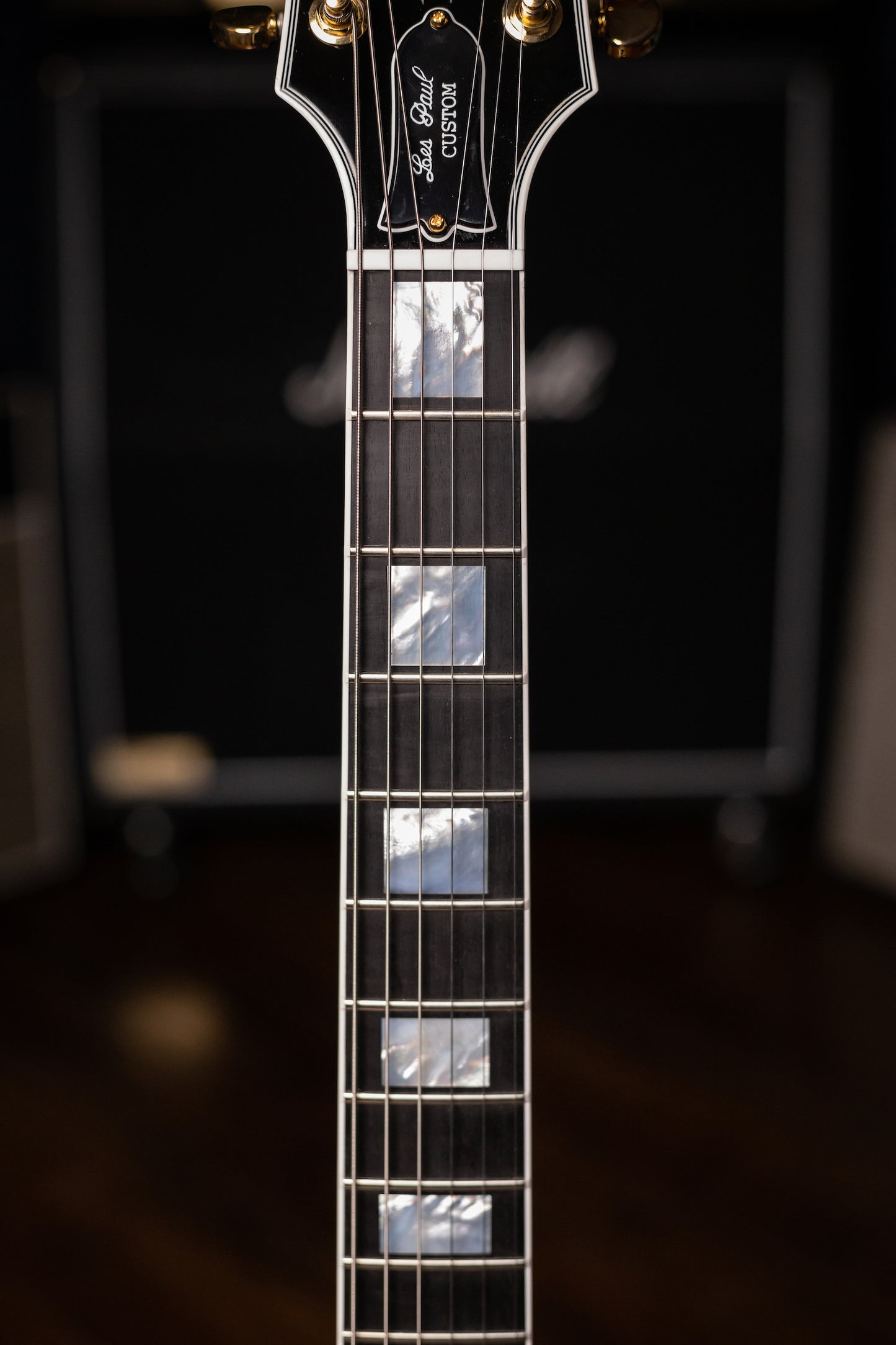 Gibson Les Paul Custom Electric Guitar - Ebony