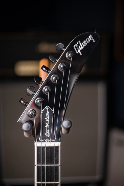 Gibson Dave Mustaine Flying V Electric Guitar - Silver Metallic