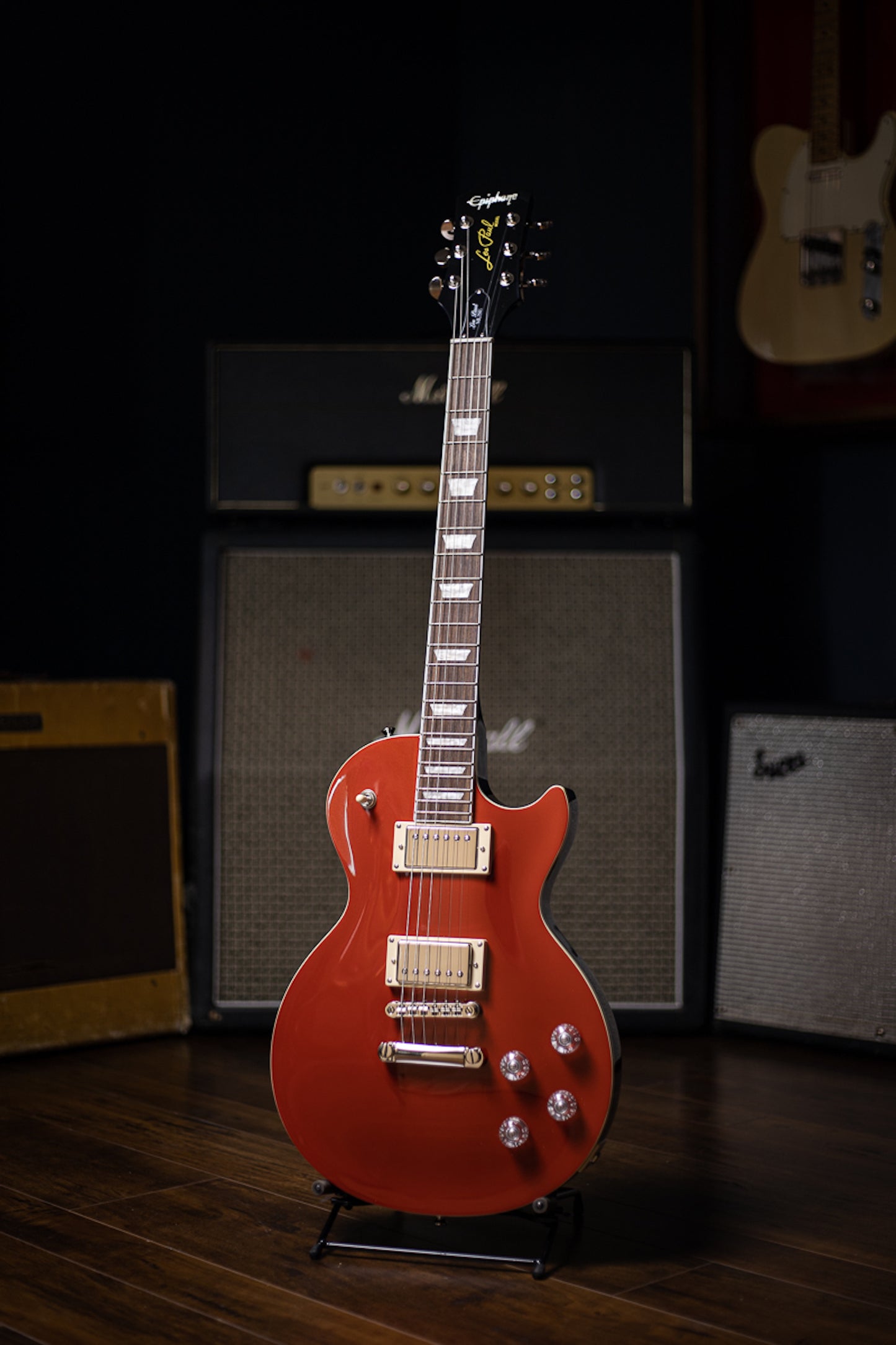 Epiphone Les Paul Muse Electric Guitar - Scarlet Red Metallic