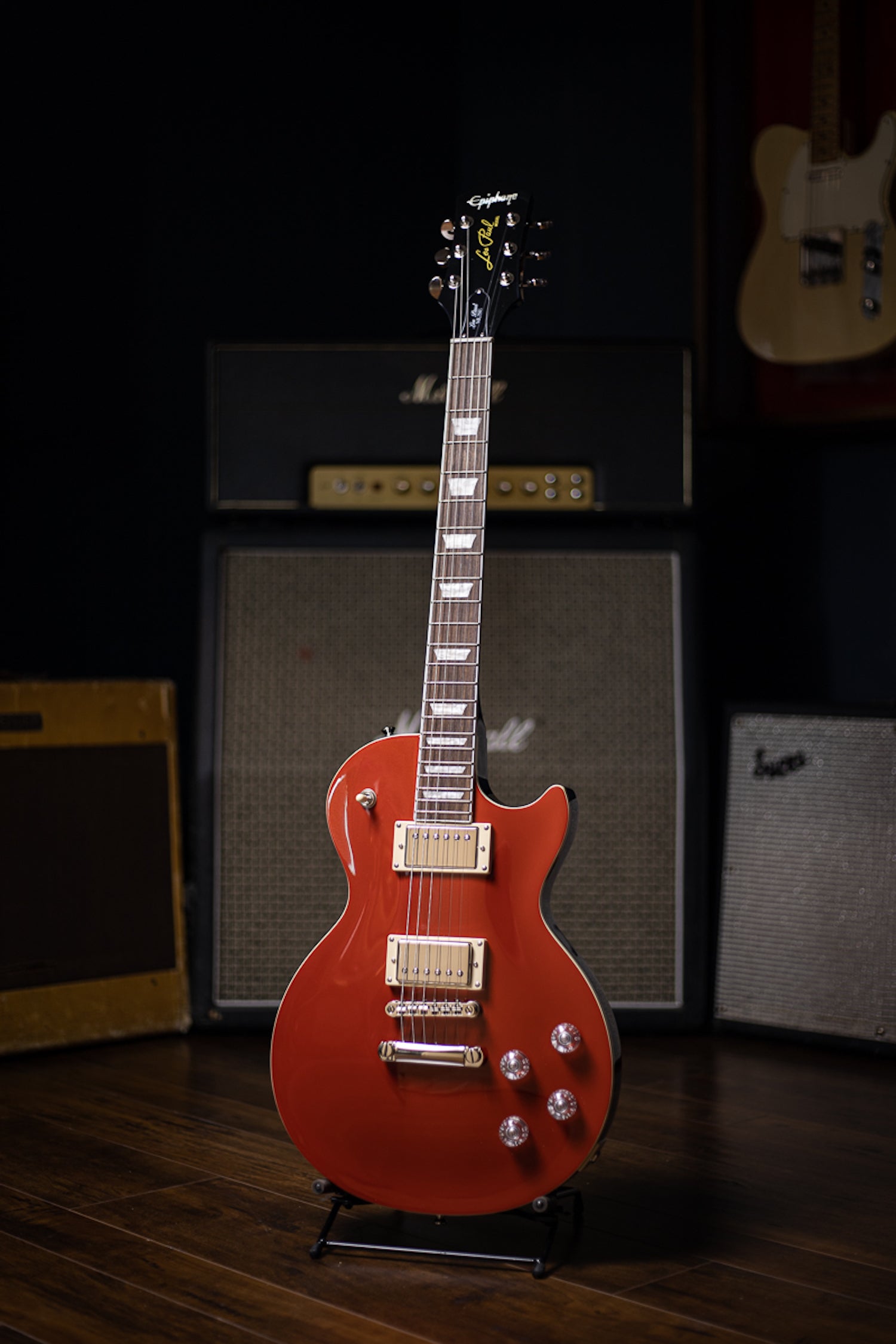 Epiphone Les Paul Muse Electric Guitar - Scarlet Red Metallic