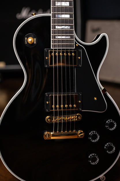 Gibson Les Paul Custom Electric Guitar - Ebony