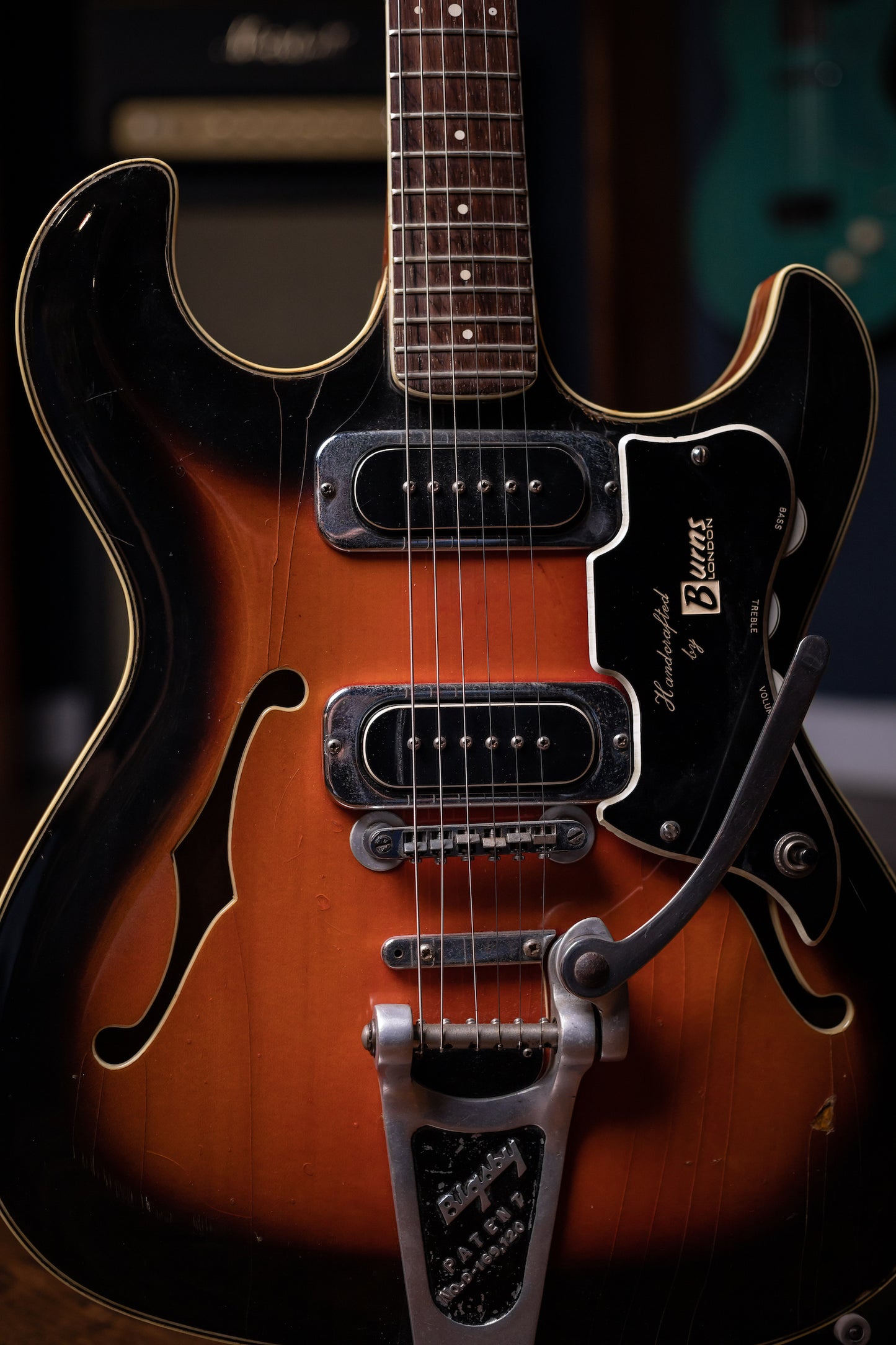 1966 Burns TR-2 Electric Guitar - Sunburst