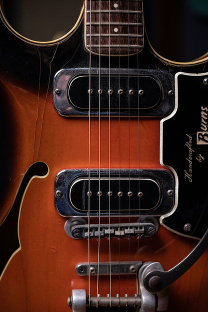 1966 Burns TR-2 Electric Guitar - Sunburst