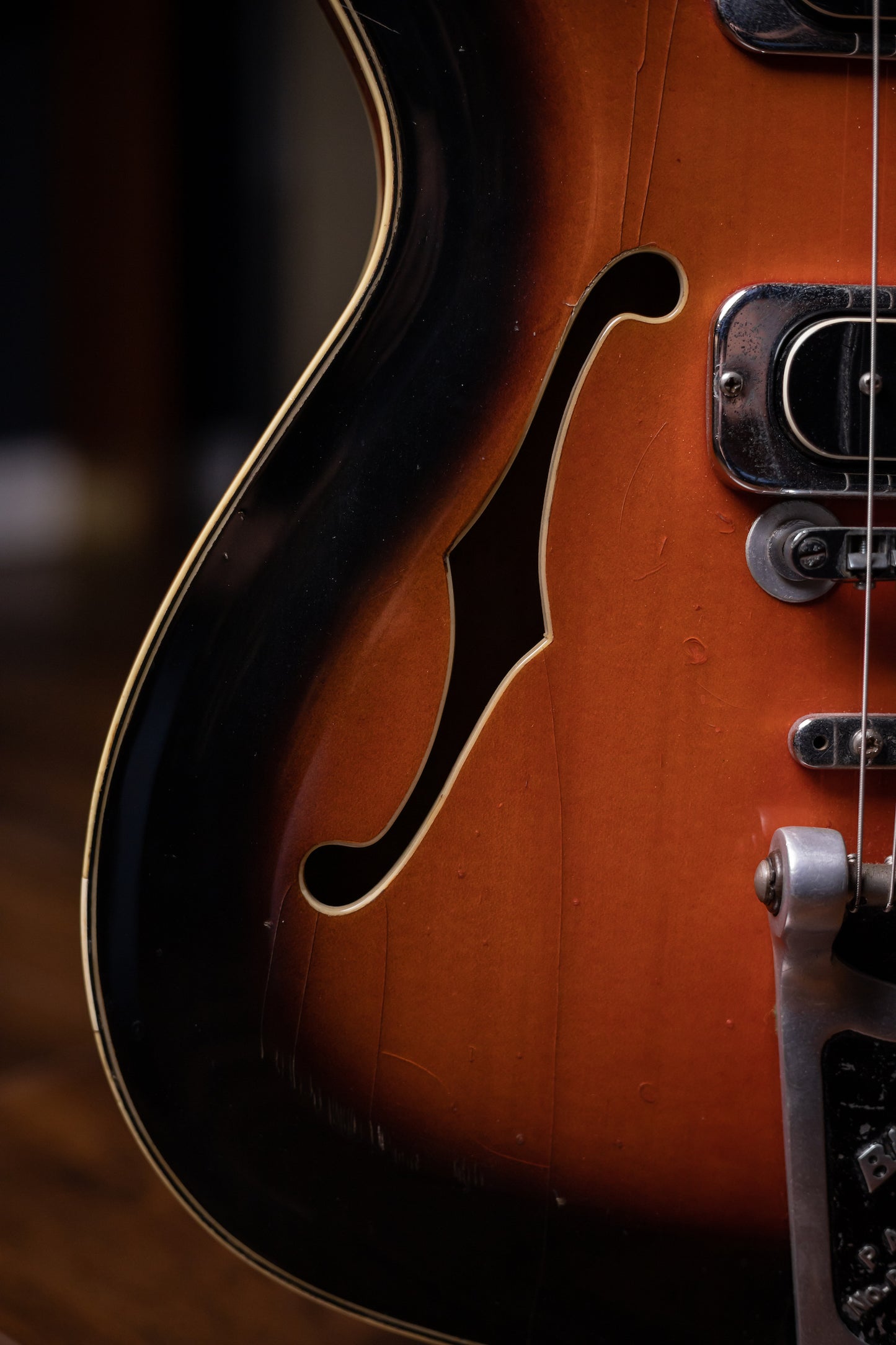 1966 Burns TR-2 Electric Guitar - Sunburst