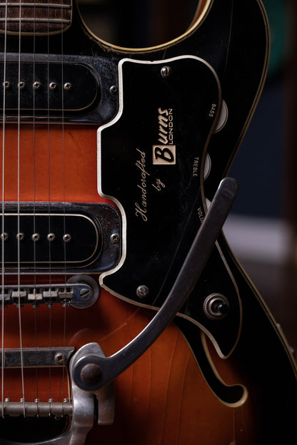 1966 Burns TR-2 Electric Guitar - Sunburst