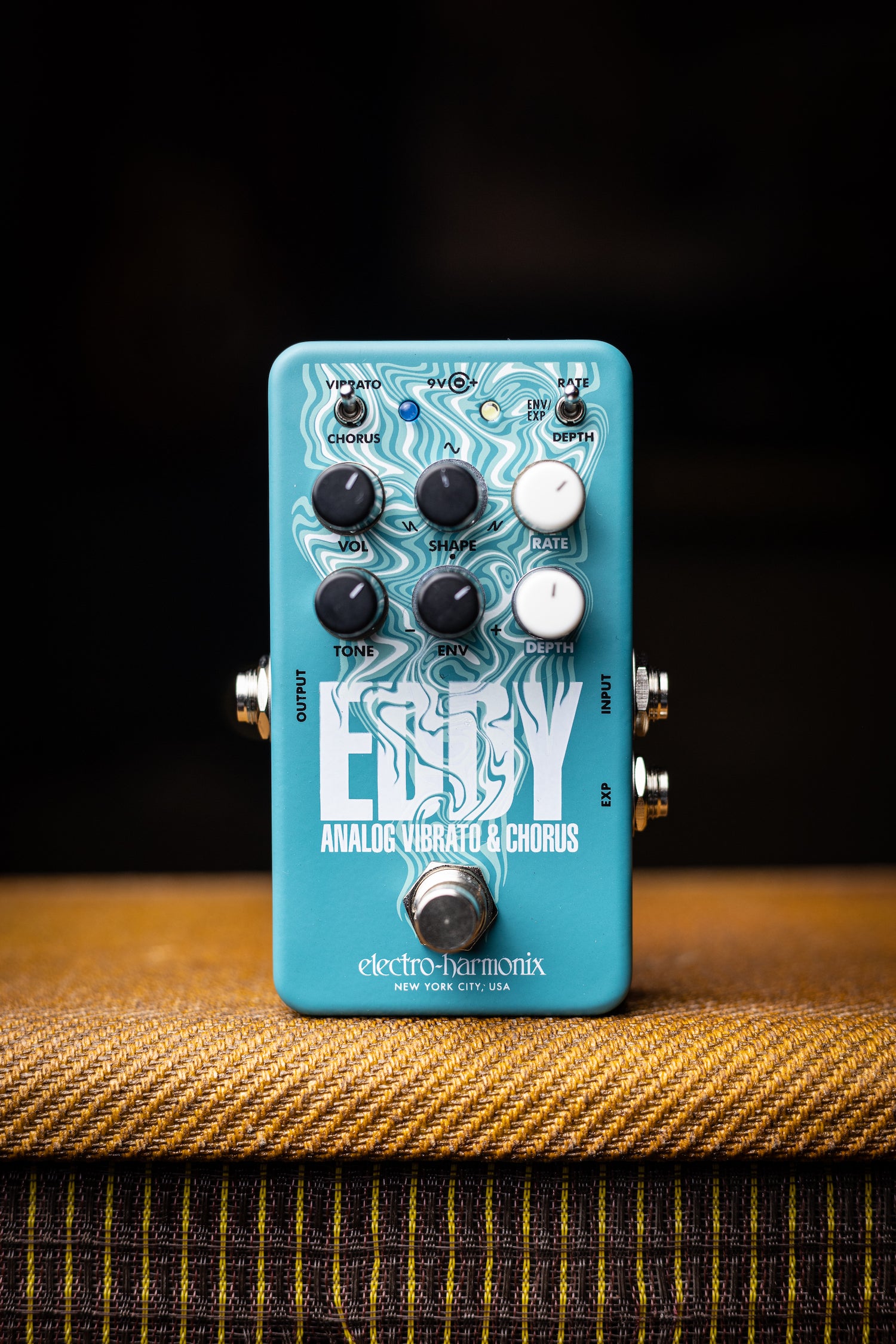 eddy chorus pedal Electro-Harmonix- Eddy Analog Vibrato & Chorus Pedal