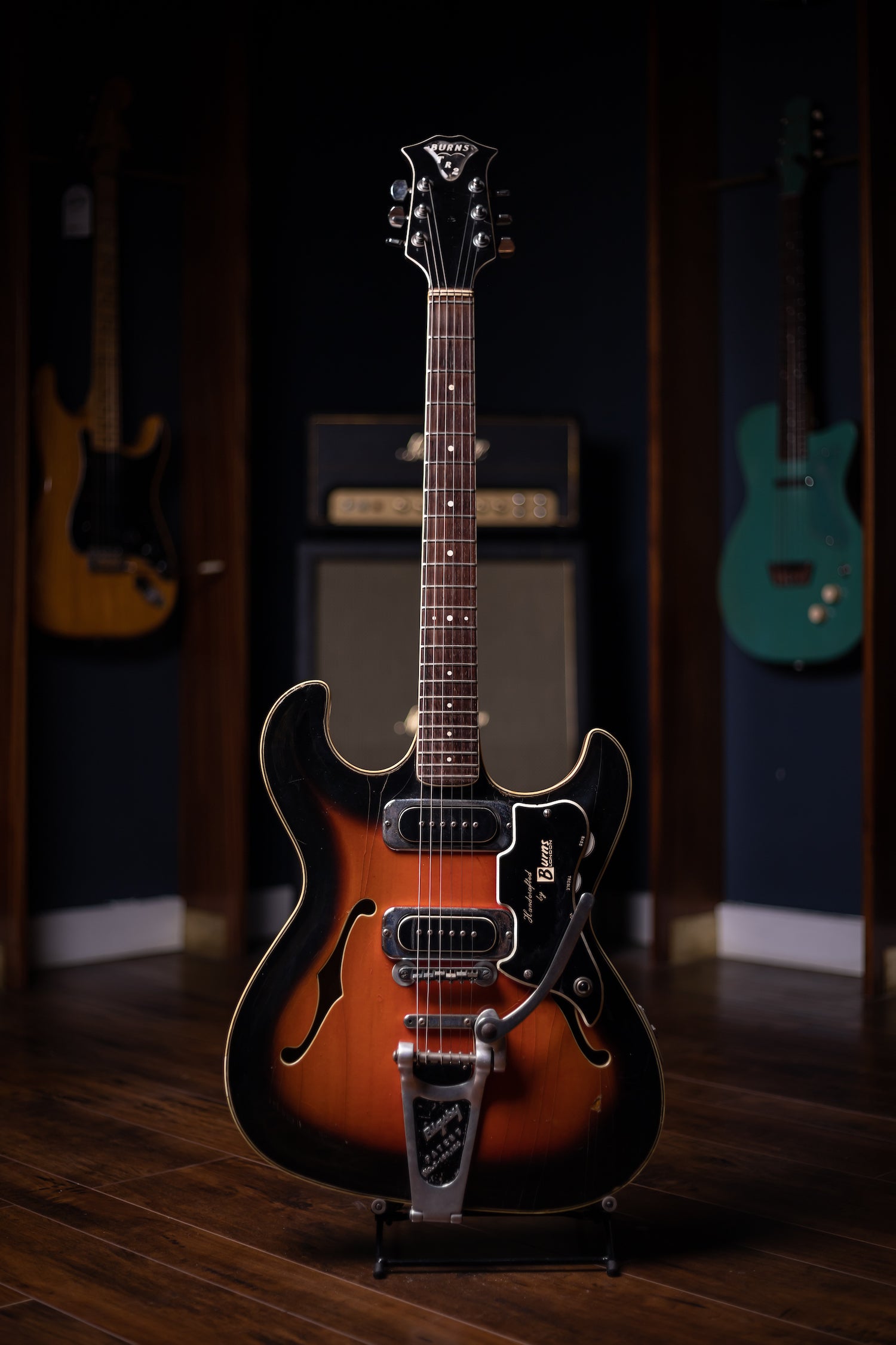 1966 Burns TR-2 Electric Guitar - Sunburst