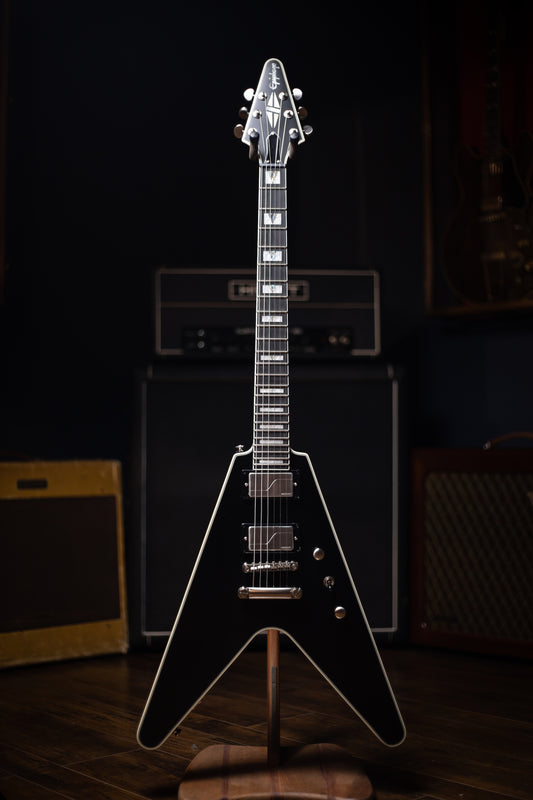 Epiphone Flying V Prophecy Electric Guitar - Black Aged Gloss