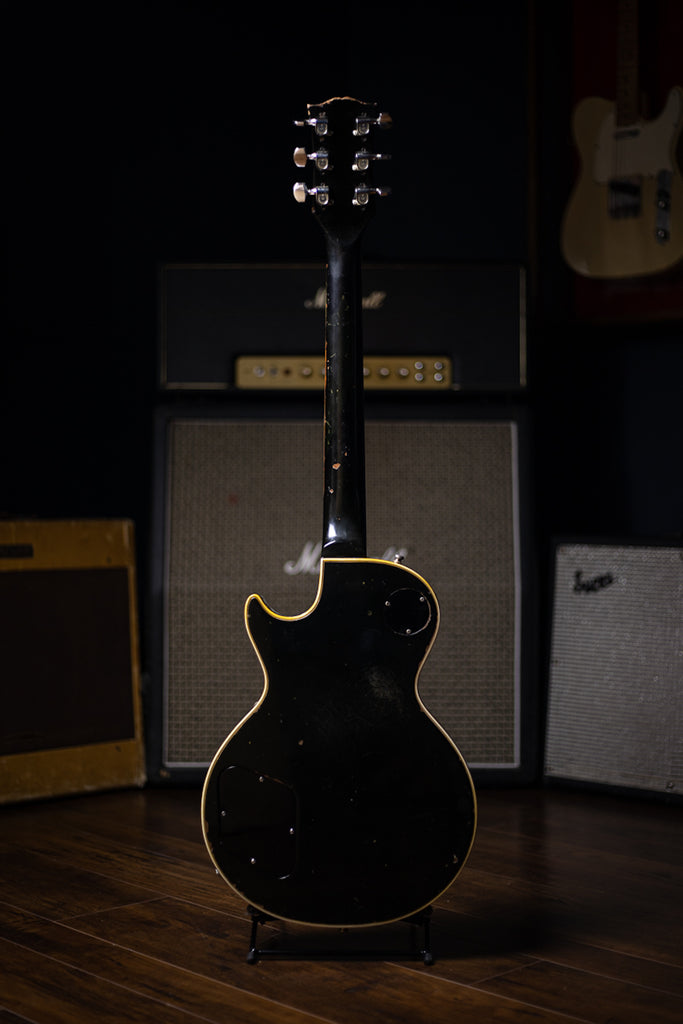 1969 Gibson Les Paul Custom Electric Guitar - Ebony Back