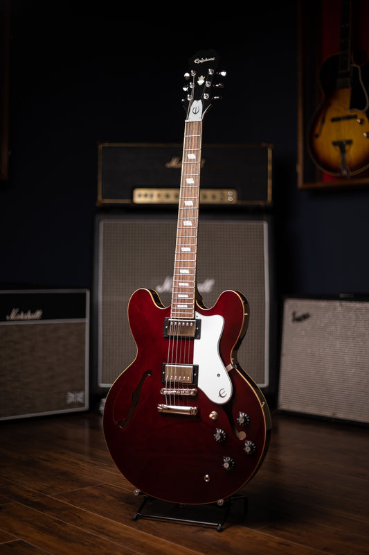 Epiphone Noel Gallagher Riviera Electric Guitar - Dark Wine Red