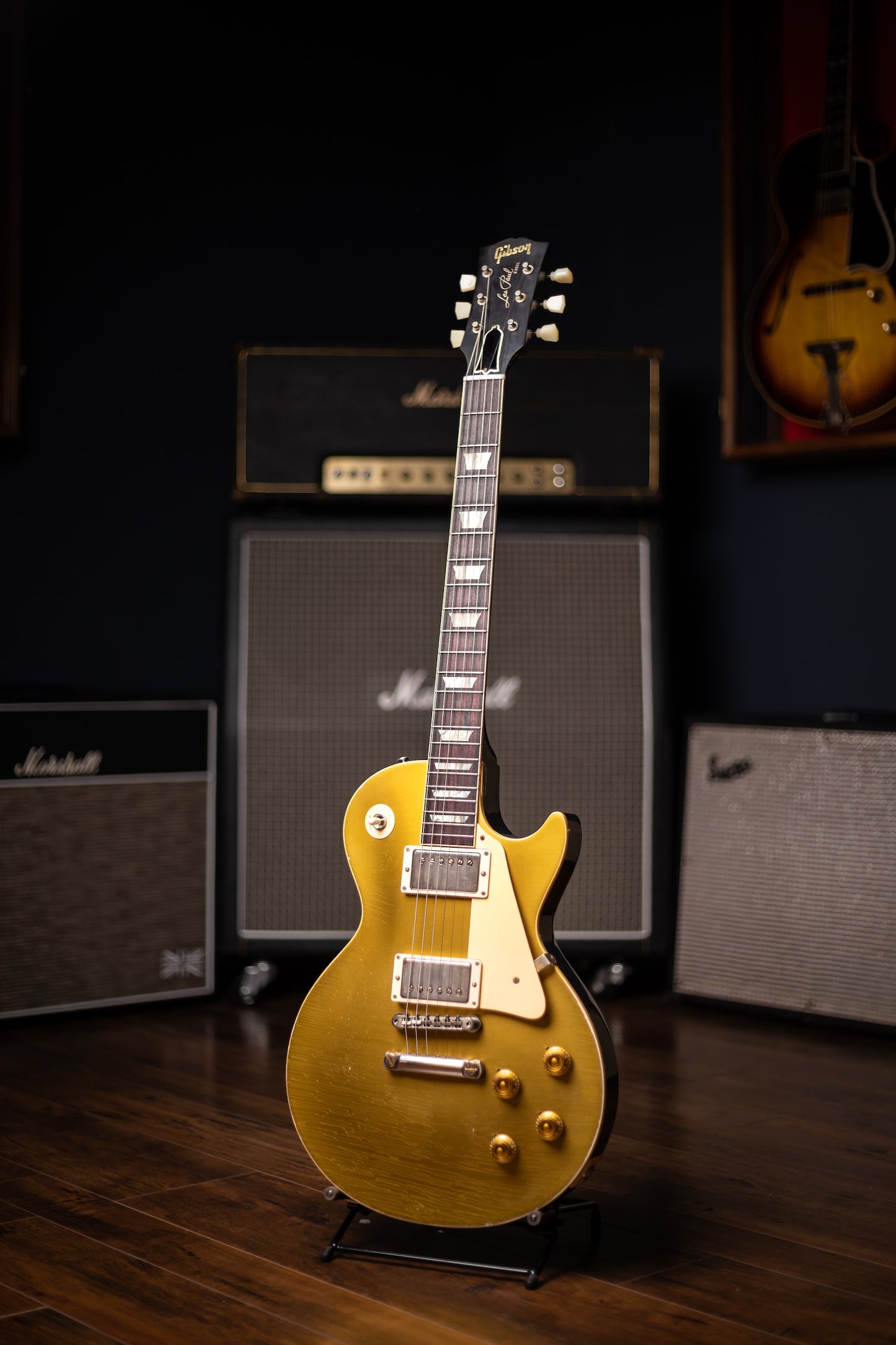 Gibson Custom Shop Murphy Lab 1957 Les Paul Reissue Light Aged Electric Guitar - Double Gold