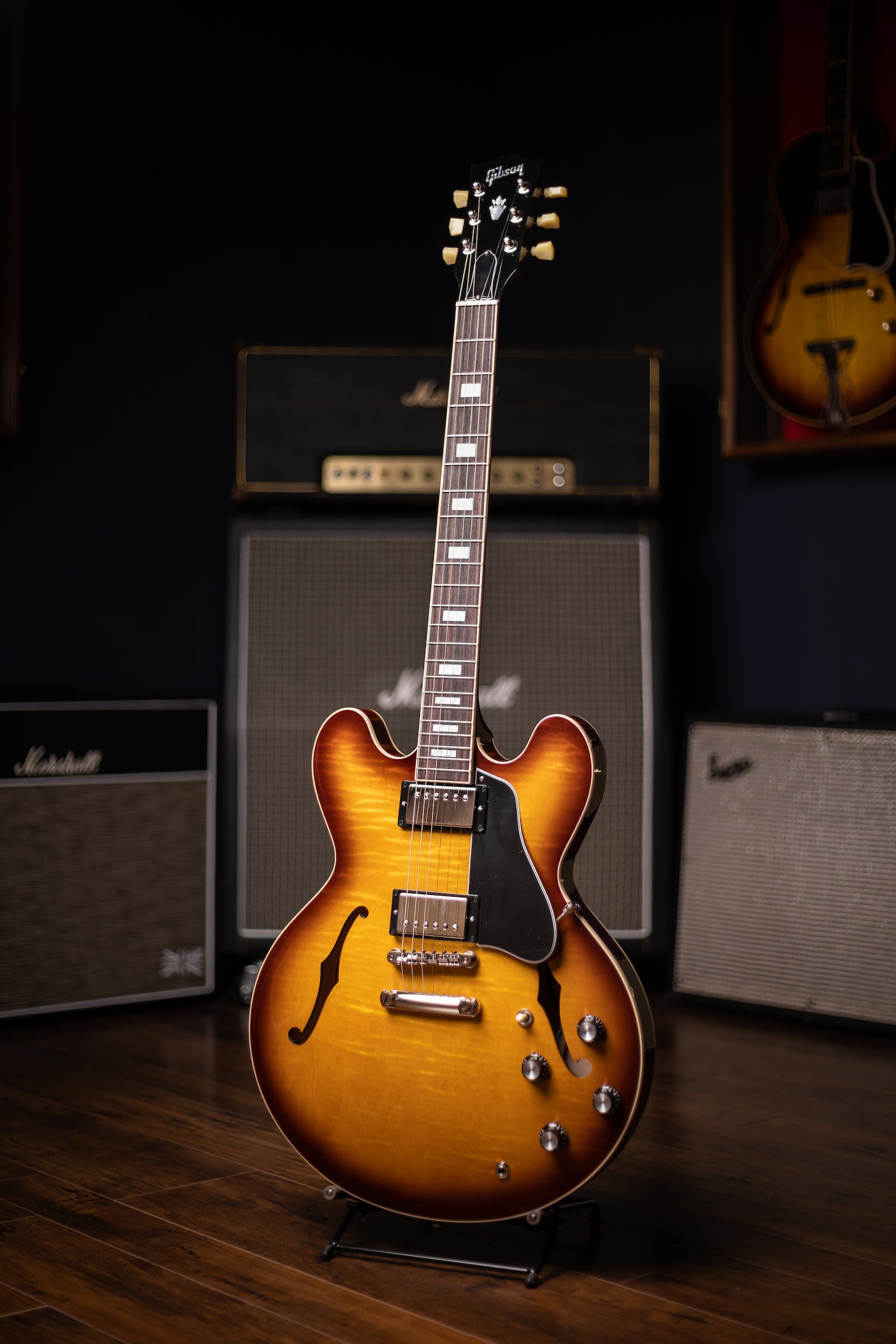 Gibson ES-335 Figured Electric Guitar - Iced Tea