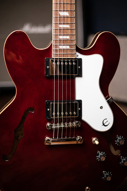 Epiphone Noel Gallagher Riviera Electric Guitar - Dark Wine Red