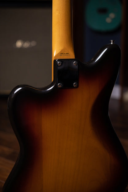 1995 Fender Jazzmaster MIJ Electric Guitar / Signed by Nokie Edwards / Owned by Nokie Edwards - Sunburst