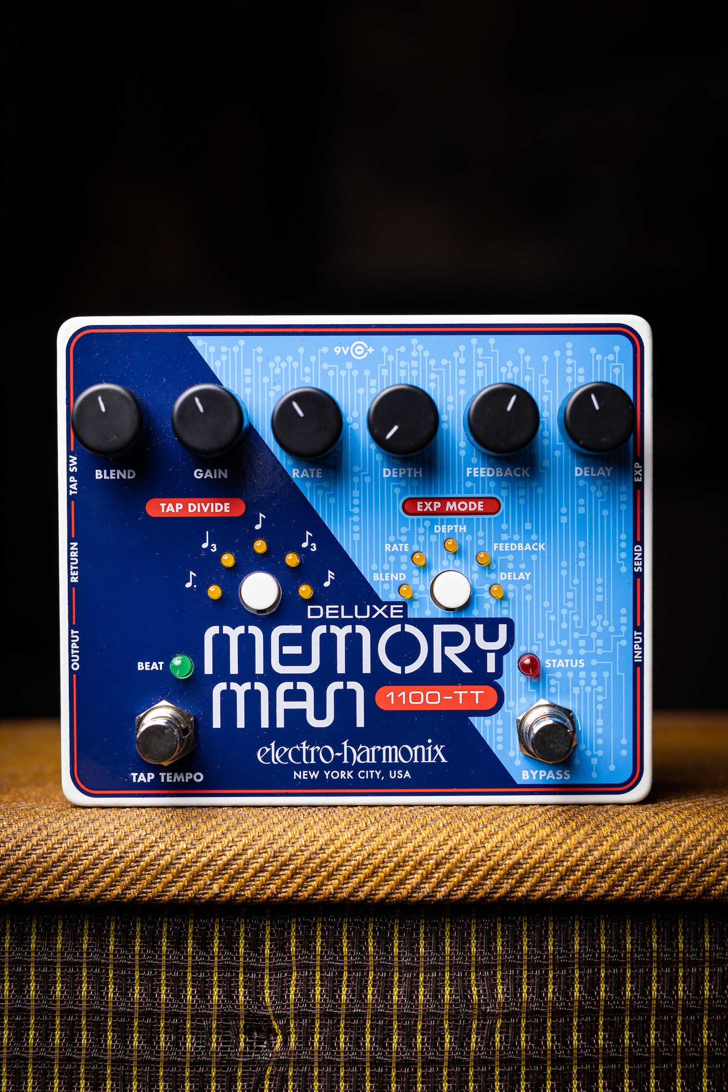 Electro-Harmonix Deluxe Memory Man 1100-TT Delay Pedal – Walt