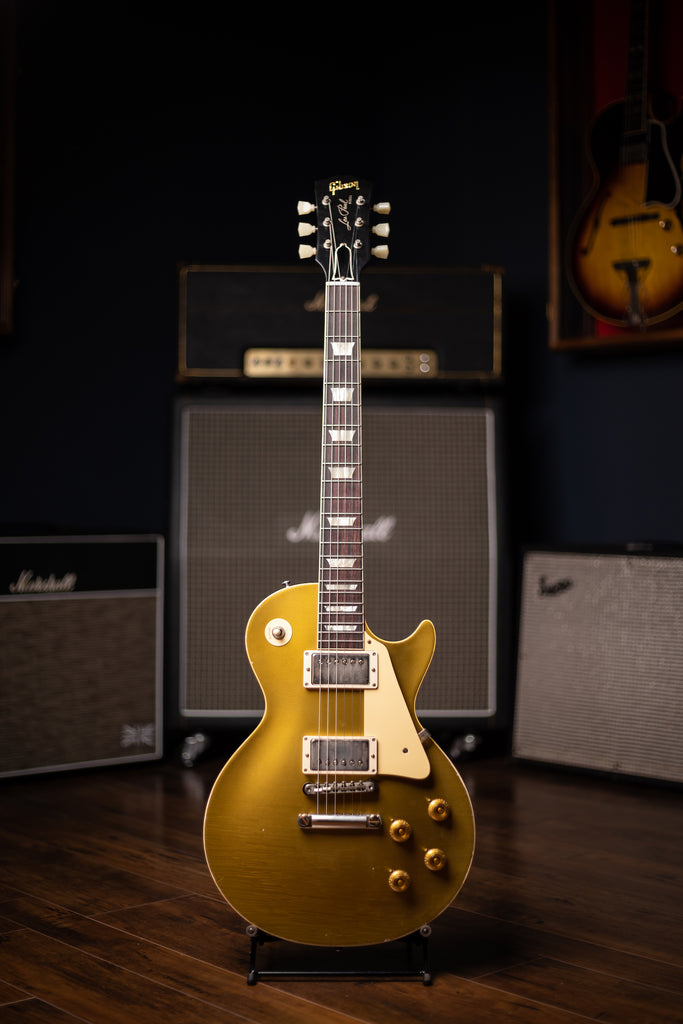 Gibson Custom Shop Murphy Lab 1957 Les Paul Reissue Light Aged Electric Guitar - Double Gold