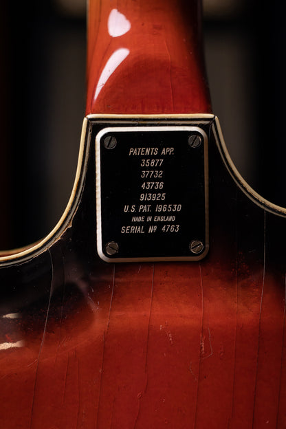 1966 Burns TR-2 Electric Guitar - Sunburst