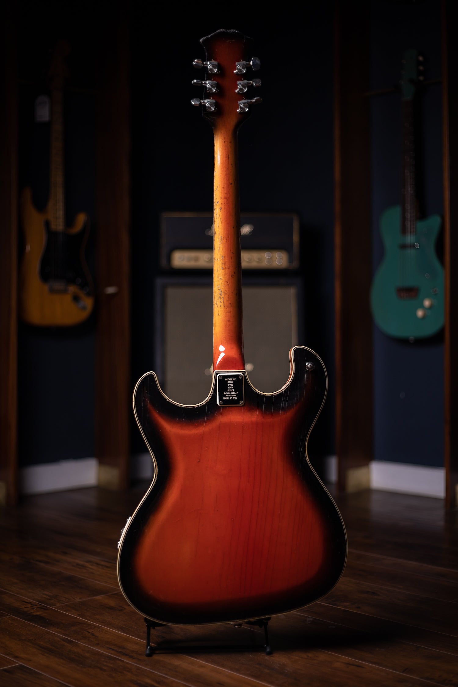 1966 Burns TR-2 Electric Guitar - Sunburst