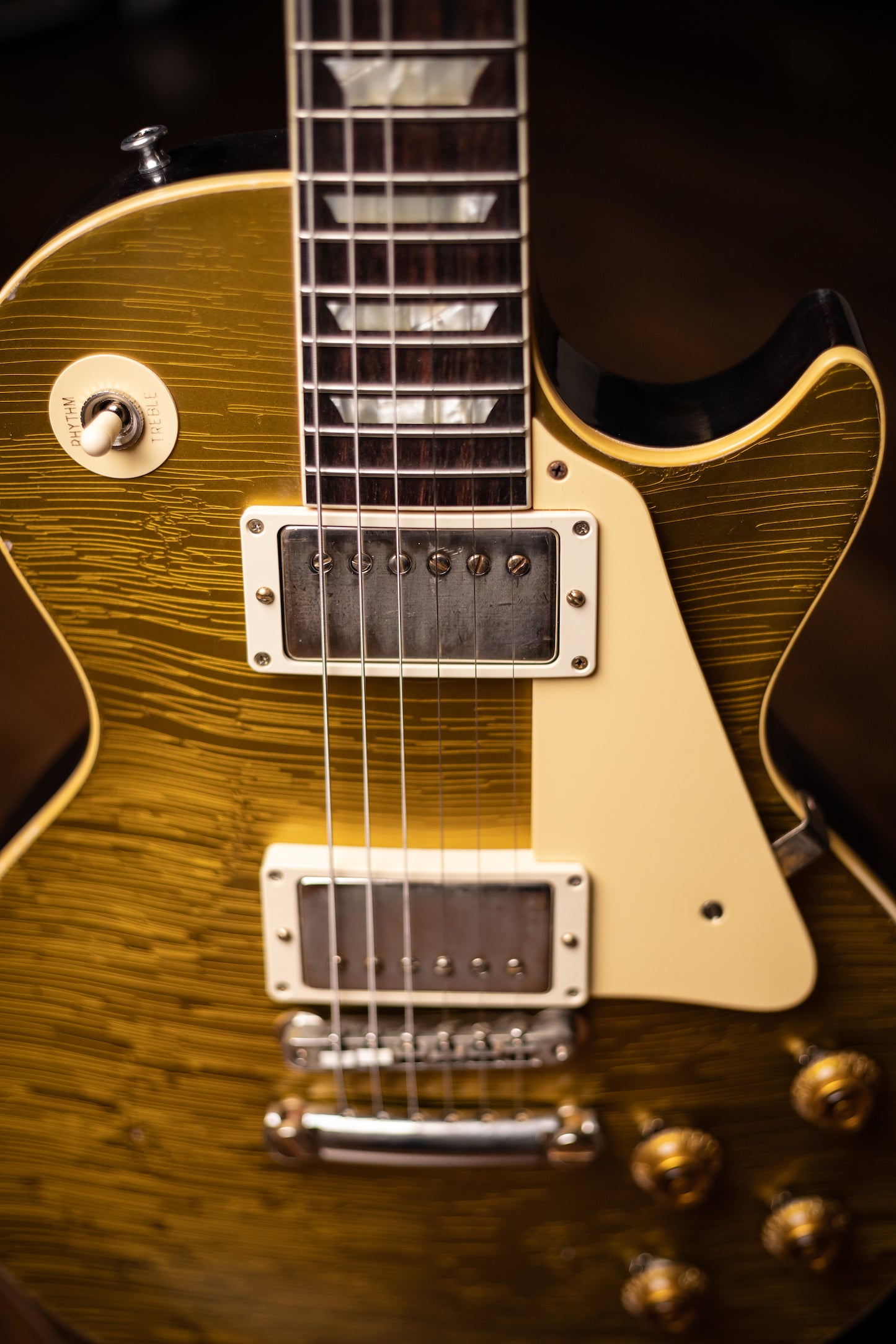 Gibson Custom Shop Murphy Lab 1957 Les Paul Reissue Light Aged Electric Guitar - Double Gold