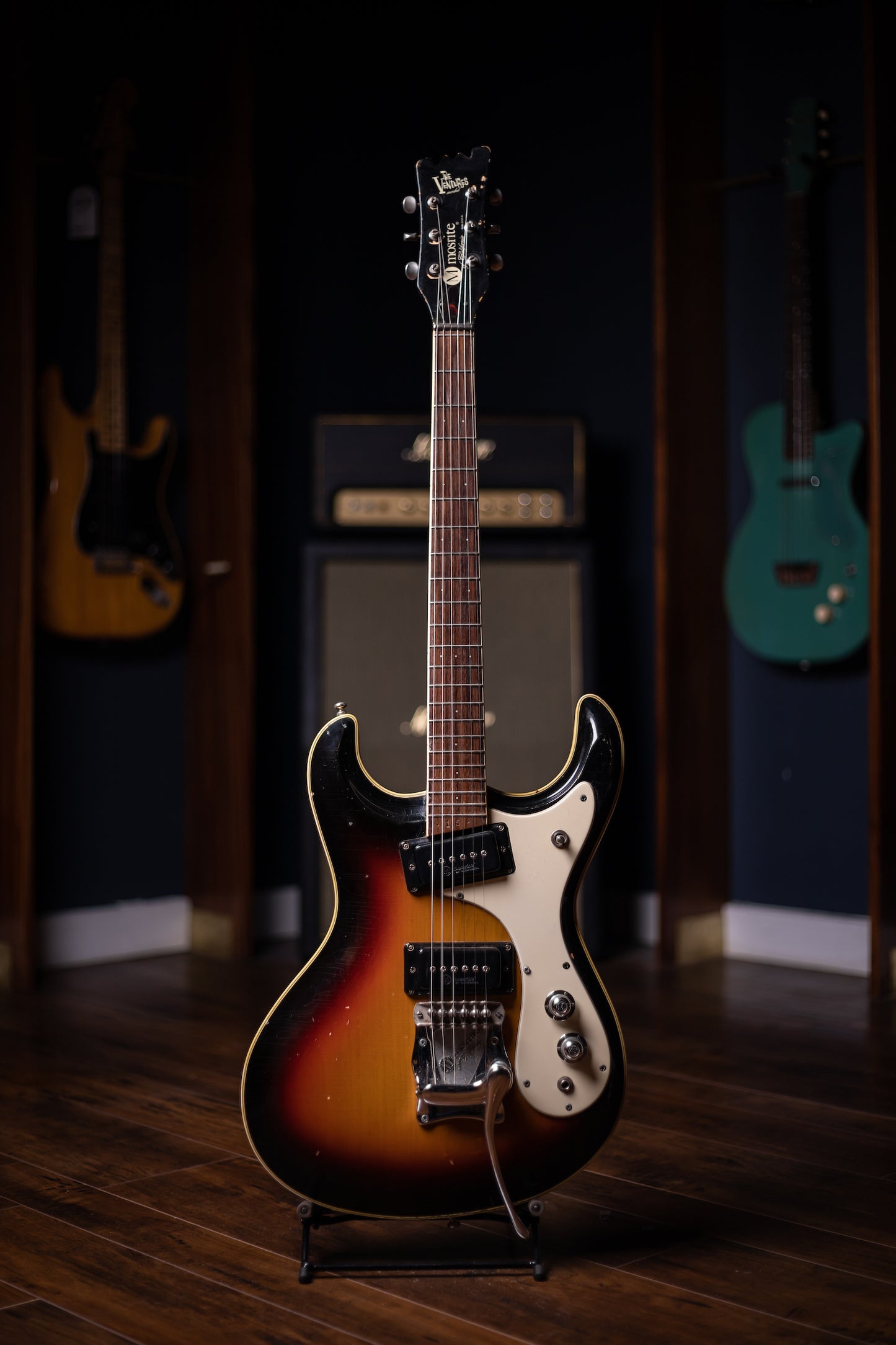 1965 Mosrite Ventures Model Electric Gutiar, Nokie's Personal Guitar - Sunburst