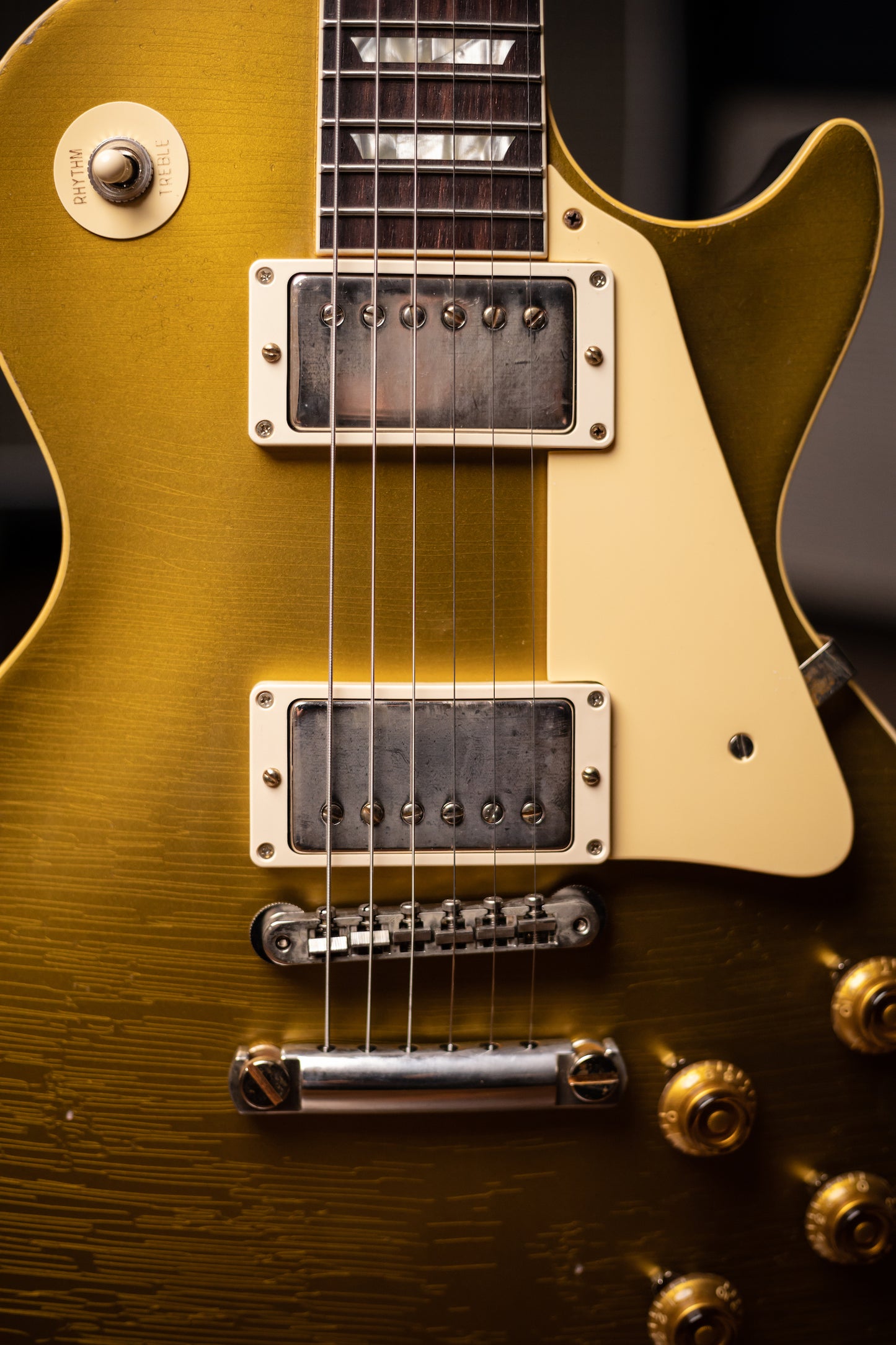 Gibson Custom Shop Murphy Lab 1957 Les Paul Reissue Light Aged Electric Guitar - Double Gold