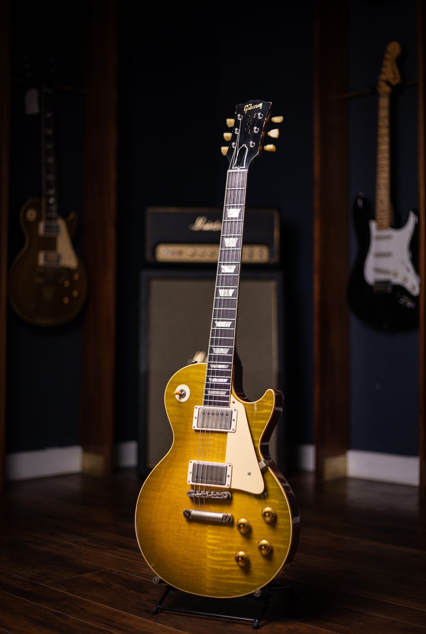 Gibson Custom Shop Murphy Lab 1959 Les Paul Standard Reissue Heavy Aged Electric Guitar - Green Lemon Fade