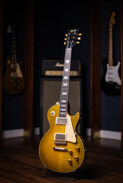 Gibson Custom Shop Murphy Lab 1959 Les Paul Standard Reissue Heavy Aged Electric Guitar - Green Lemon Fade