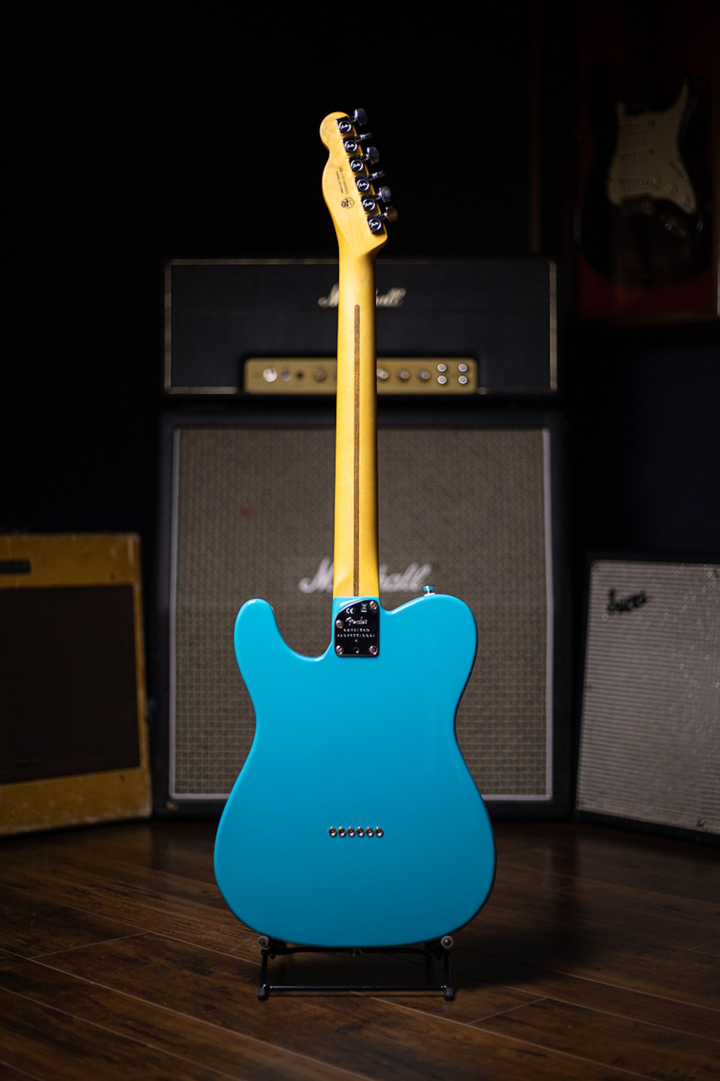Fender American Professional II Telecaster Electric Guitar - Miami Blue