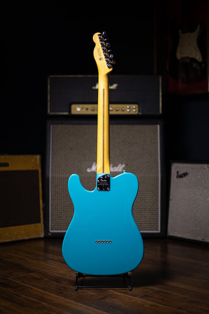 Fender American Professional II Telecaster Electric Guitar - Miami Blue