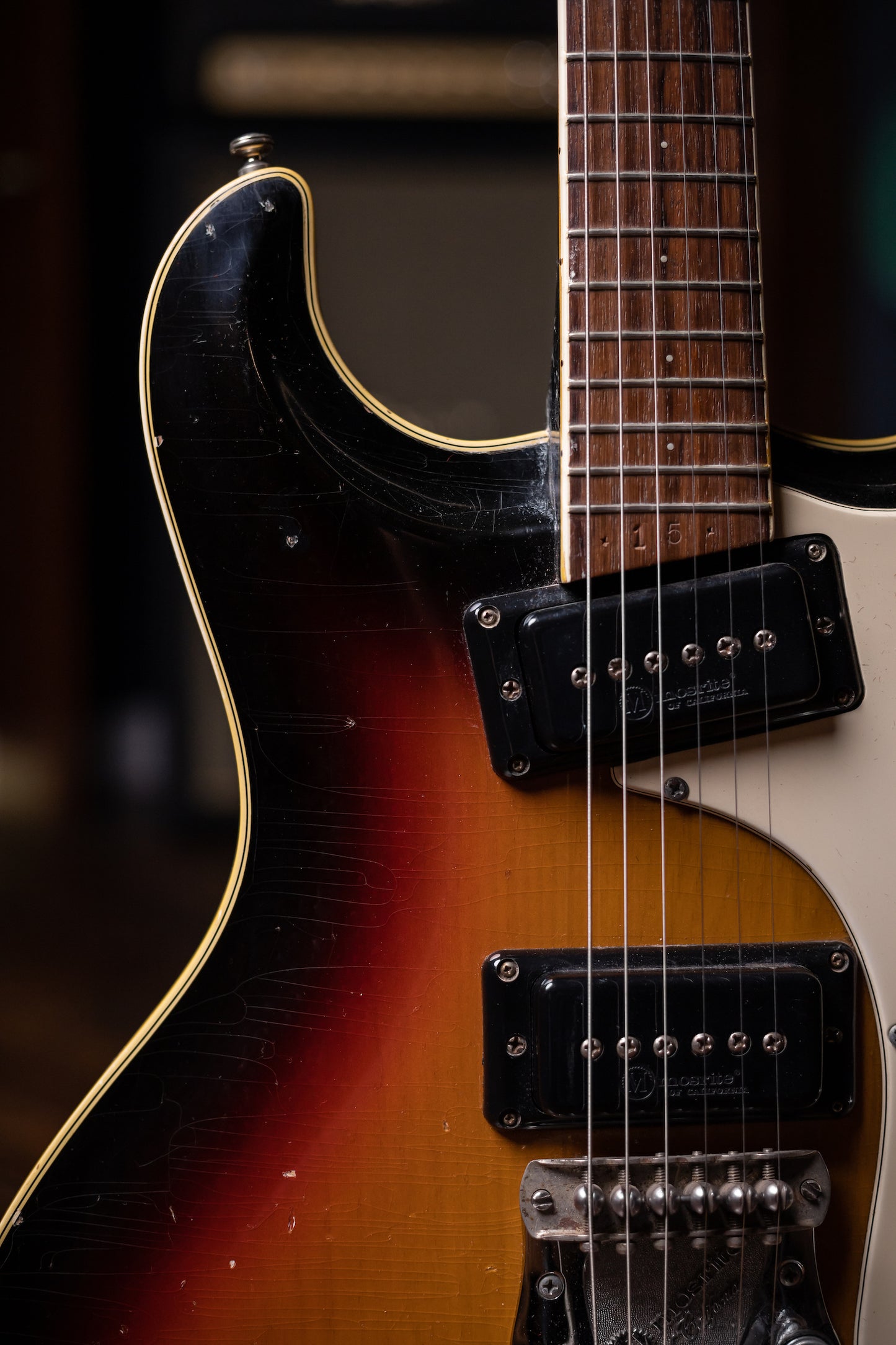 1965 Mosrite Ventures Model Electric Gutiar, Nokie's Personal Guitar - Sunburst