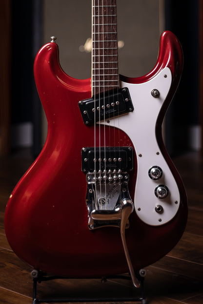 1965 Mosrite Ventures Model / Owned by Nokie Edwards Electric Gutiar - Candy Apple Red