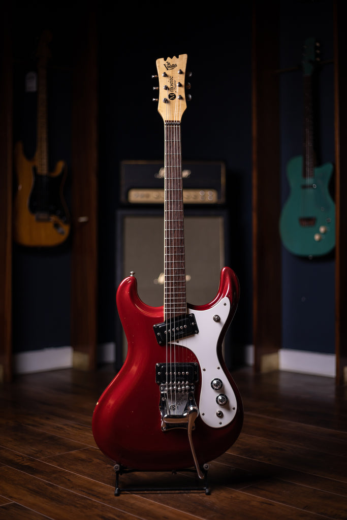 1965 Mosrite Ventures Model / Owned by Nokie Edwards Electric Gutiar - Candy Apple Red