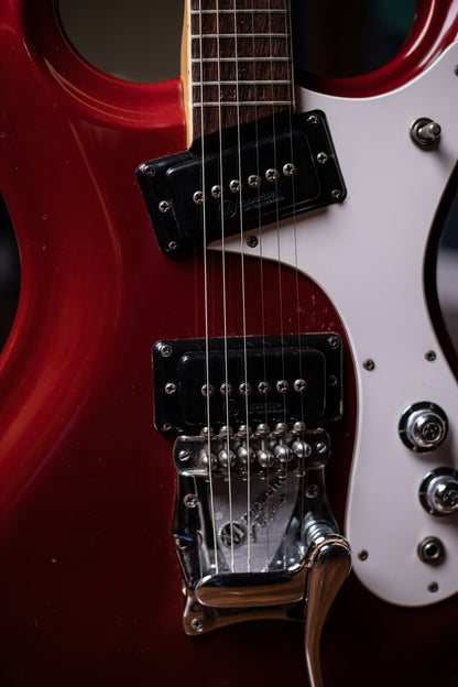 1965 Mosrite Ventures Model / Owned by Nokie Edwards Electric Gutiar - Candy Apple Red