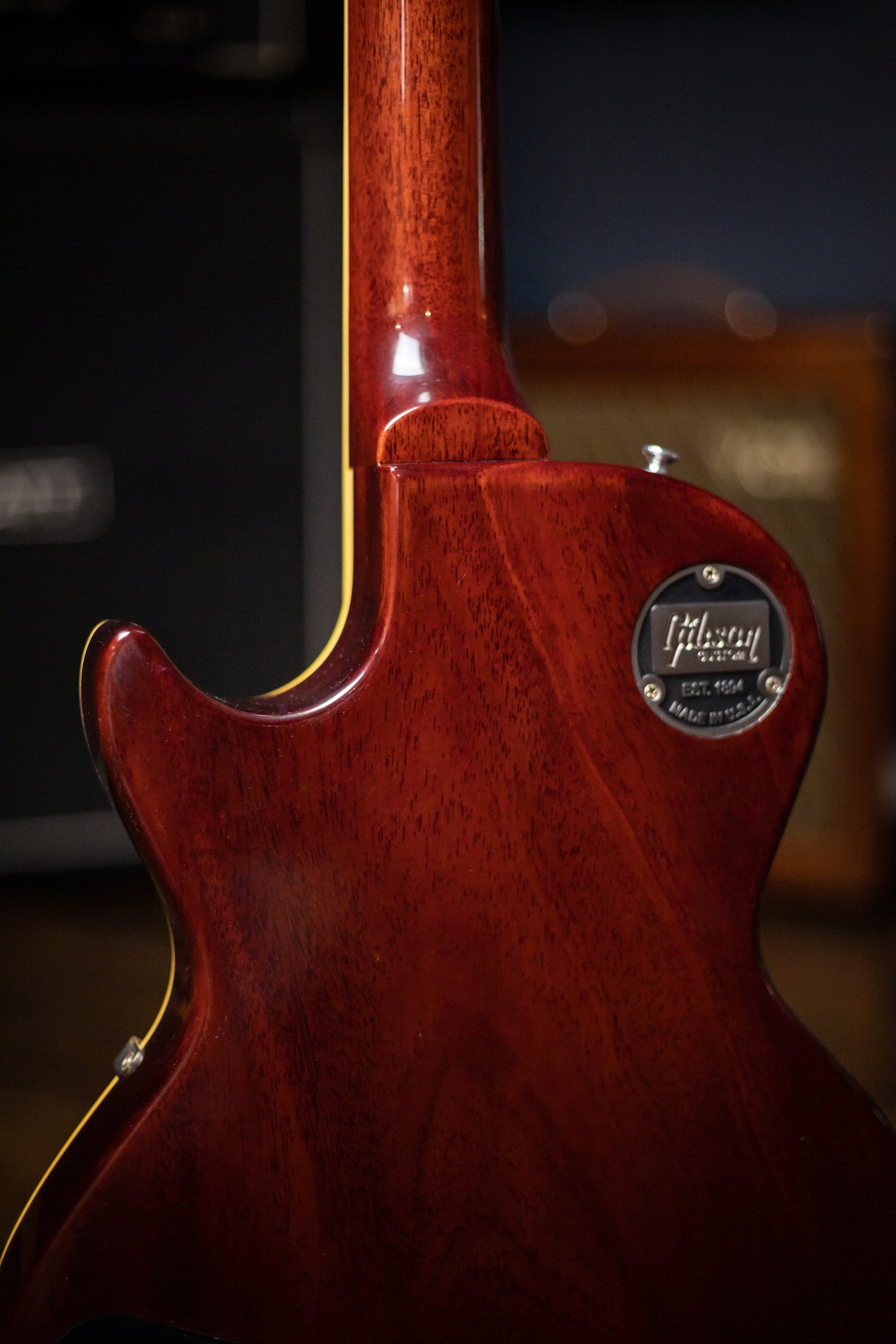 Gibson Custom Shop Les Paul 1958 Standard VOS Reissue Electric Guitar - Bourbon Burst