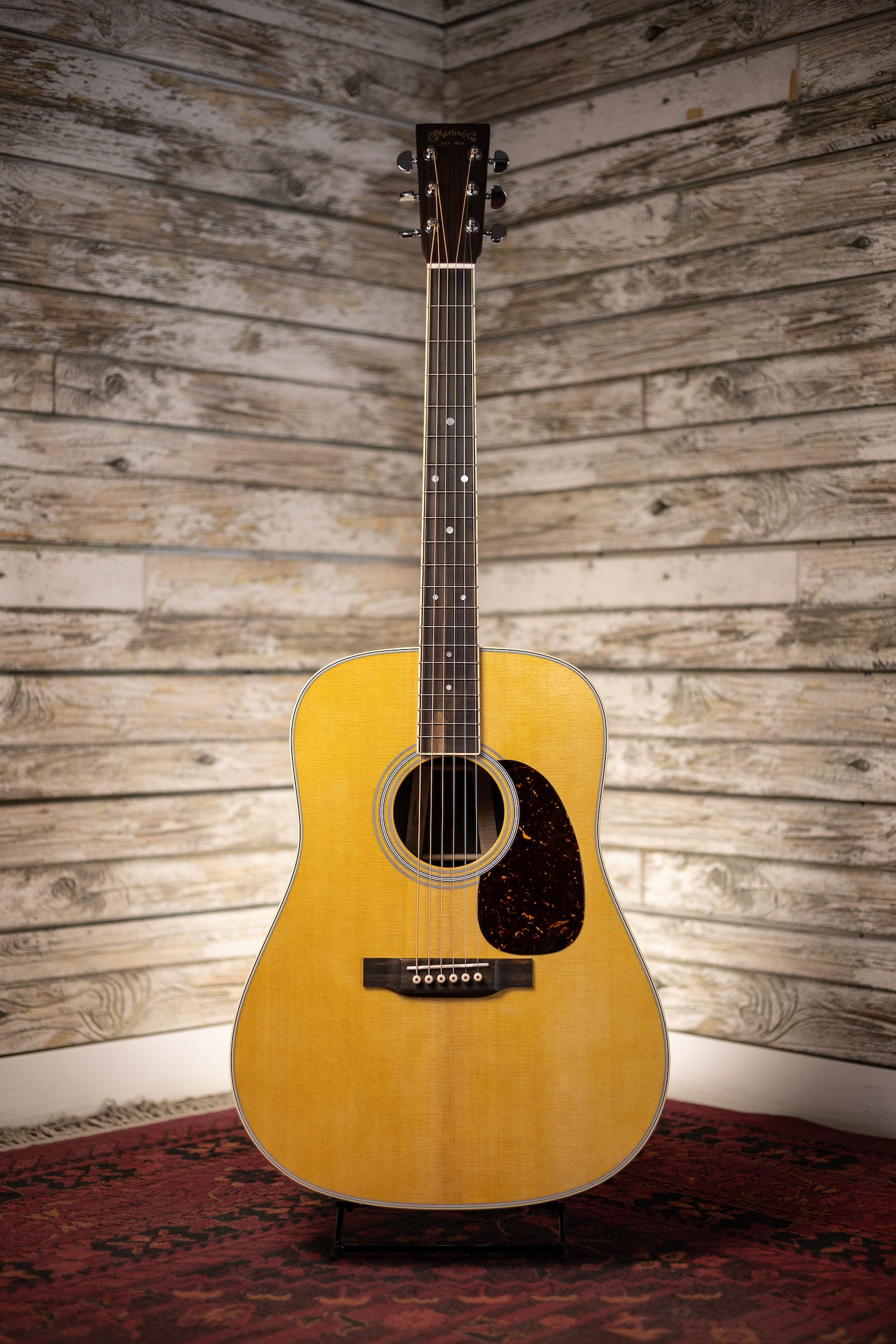 Martin D-35 Dreadnought Acoustic Guitar - Natural