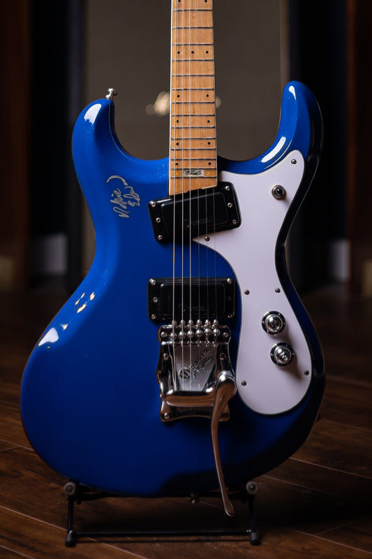 1993 Mosrite Ventures Model Electric Guitar - Blue Sparkle