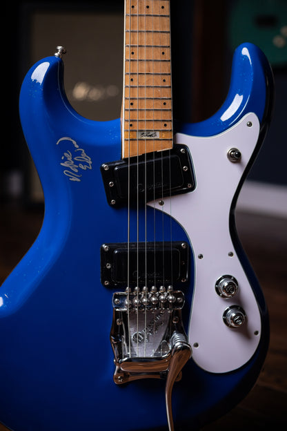 1993 Mosrite Ventures Model Electric Guitar - Blue Sparkle