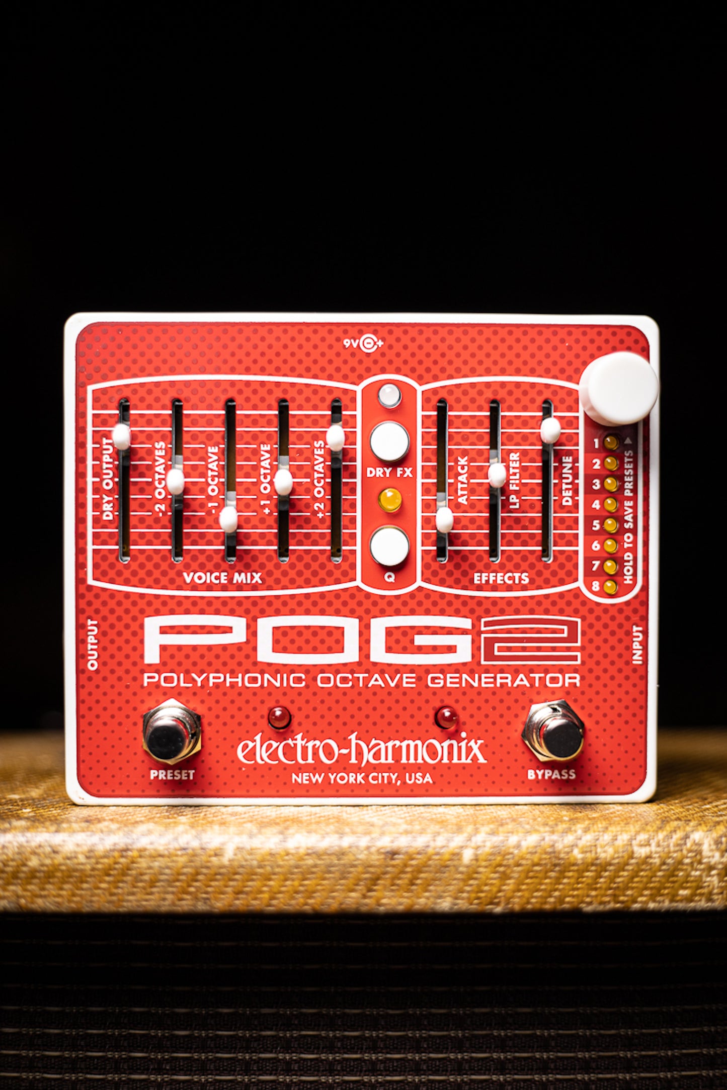 Electro-Harmonix POG2 Polyphonic Octave Generator Pedal