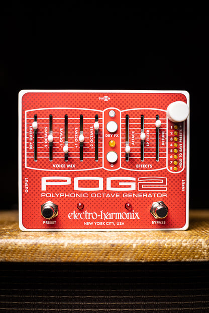 Electro-Harmonix POG2 Polyphonic Octave Generator Pedal
