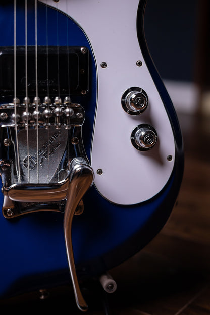 1993 Mosrite Ventures Model Electric Guitar - Blue Sparkle
