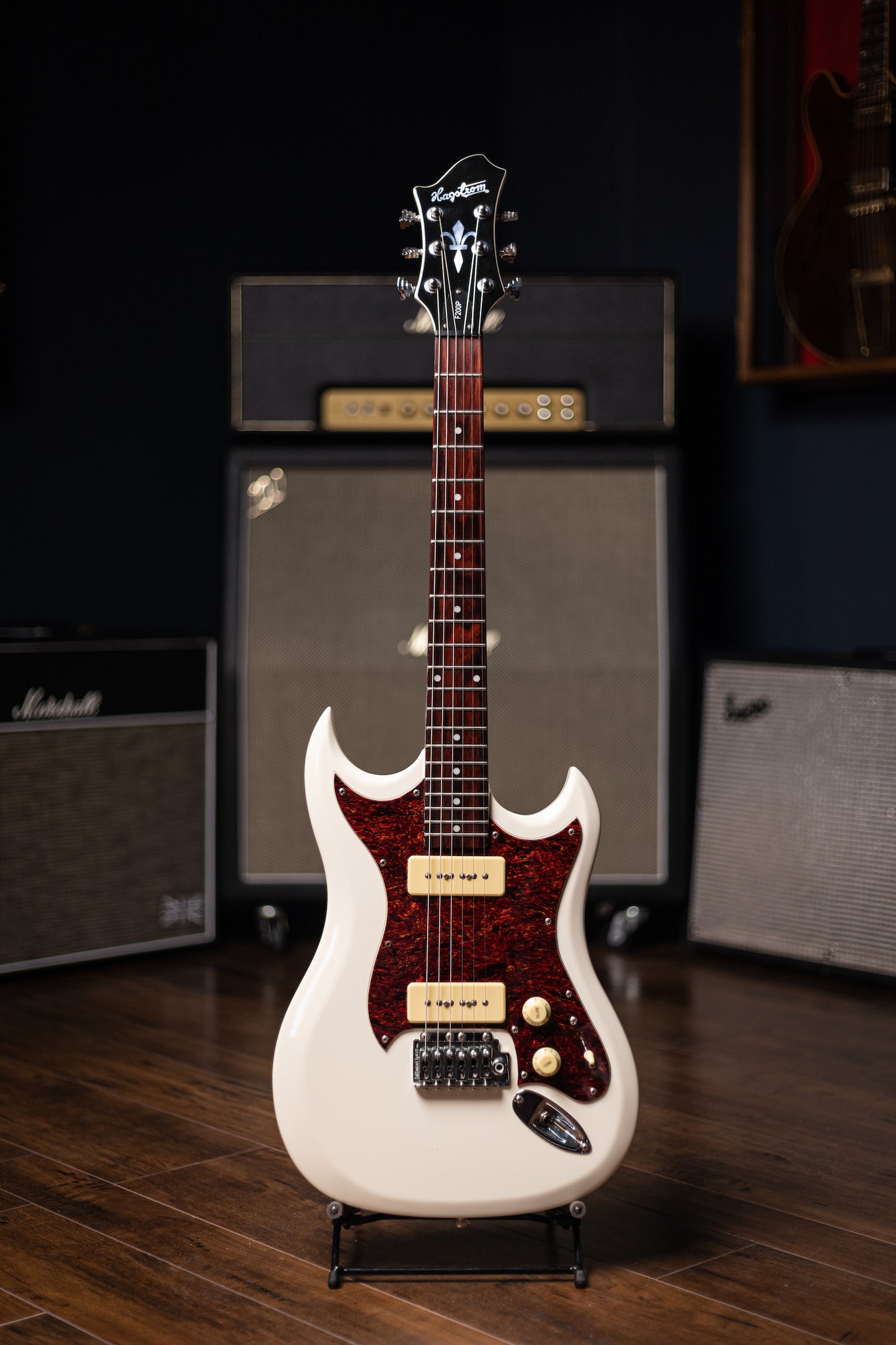 2000's Hagstrom F200P Electric Guitar - White