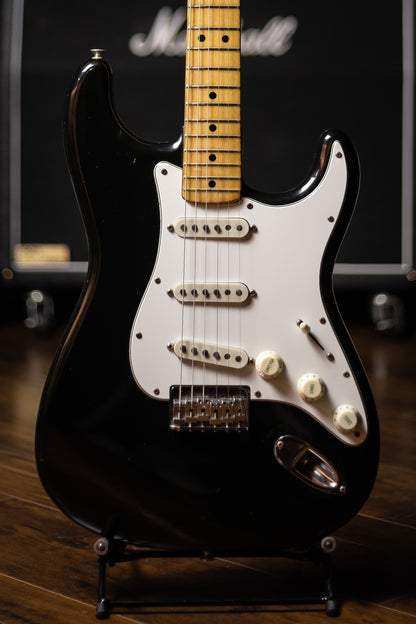 1974 Fender Hardtail Stratocaster Electric Guitar - Black