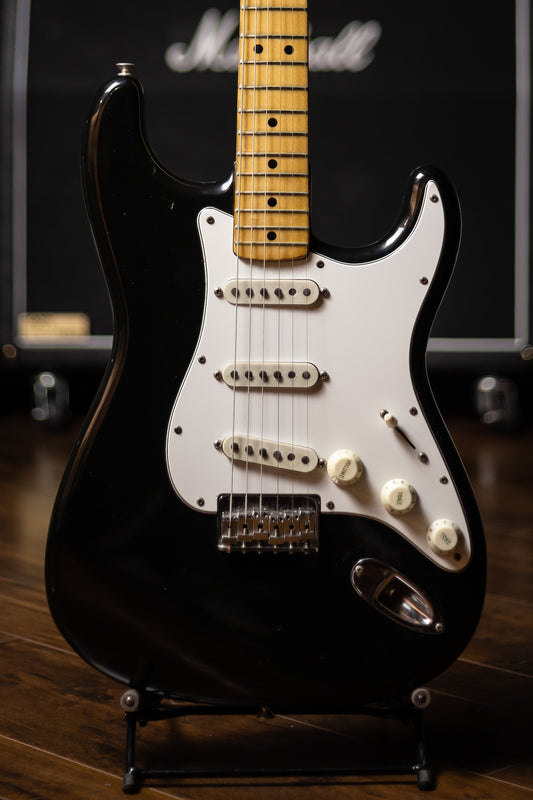 1974 Fender Hardtail Stratocaster Electric Guitar - Black