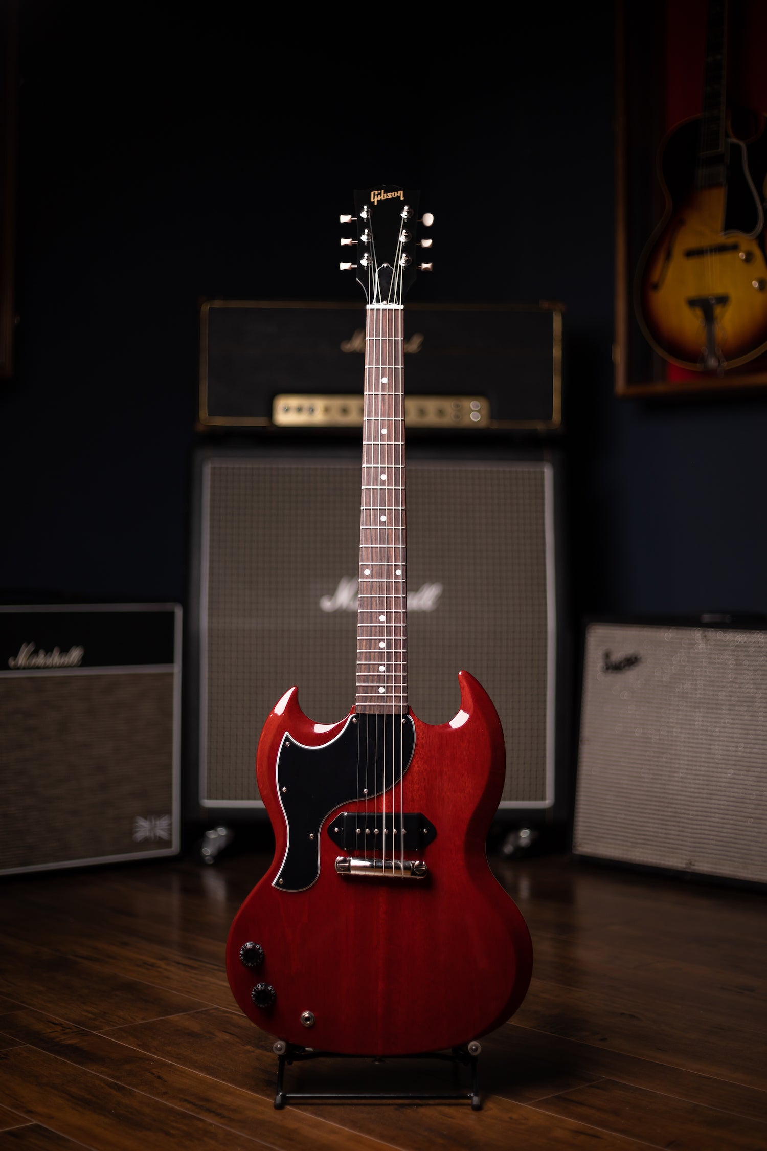 Gibson SG Junior Left-Handed Electric Guitar - Vintage Cherry